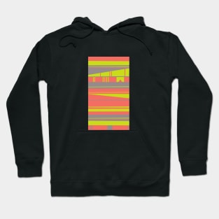 Neon Colour pattern Hoodie